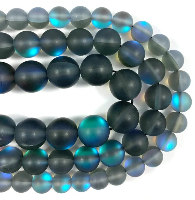 Frosted Mermaid Glass