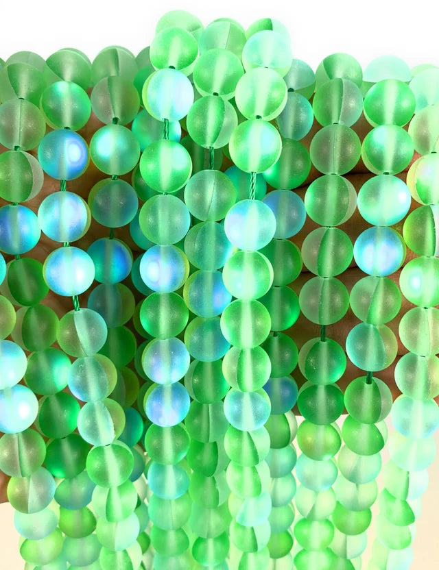 Frosted Mermaid Glass