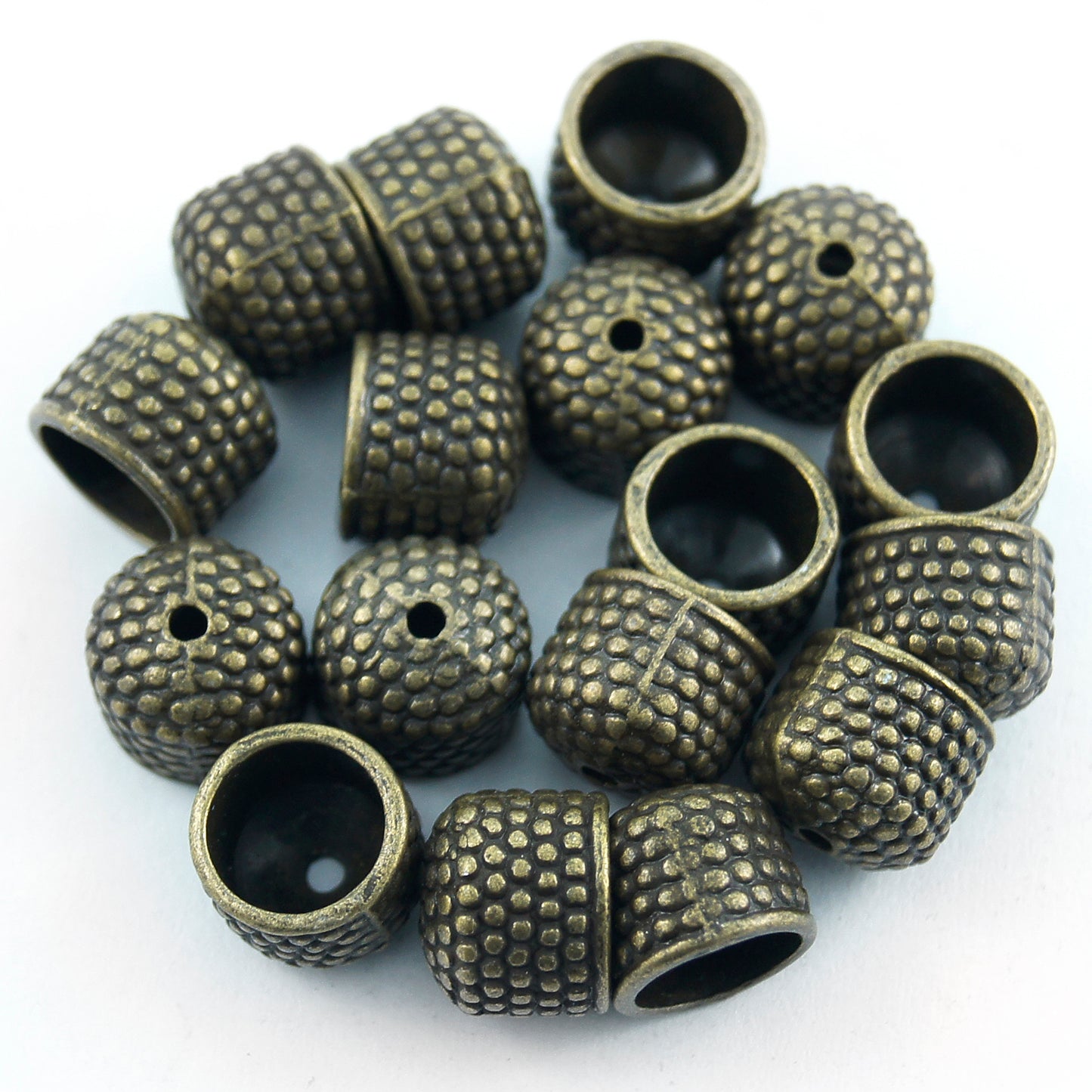 Brass Tone Bead Cap Style 106335