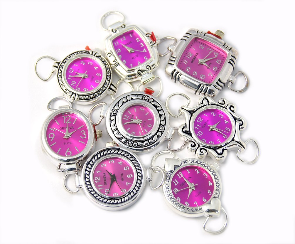 10 Mix Loop Watch Faces - Pink Face