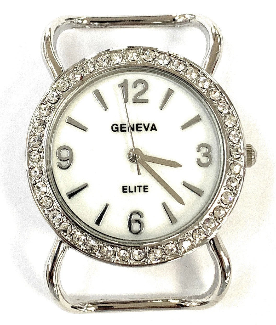 Geneva Elite Ribbon Bar watch face for beading with Crystal - 30 mm