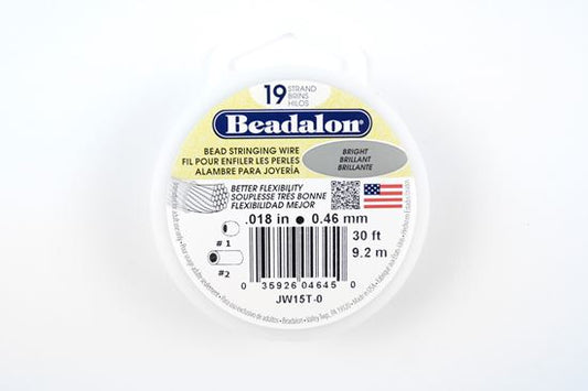 19 Strand Beading Wire .018 inch (0.46mm)