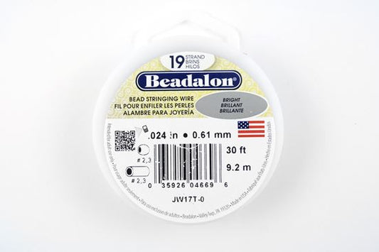19 Strand Beading Wire .024 inch (0.61mm)