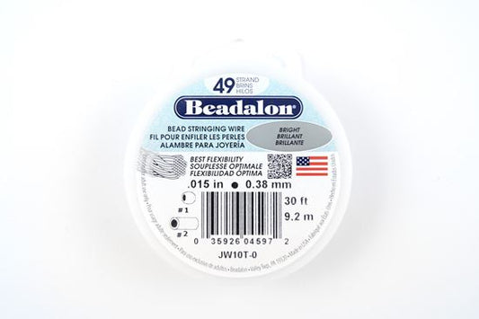 49 Strand Beading Wire .015 inch (0.38mm)