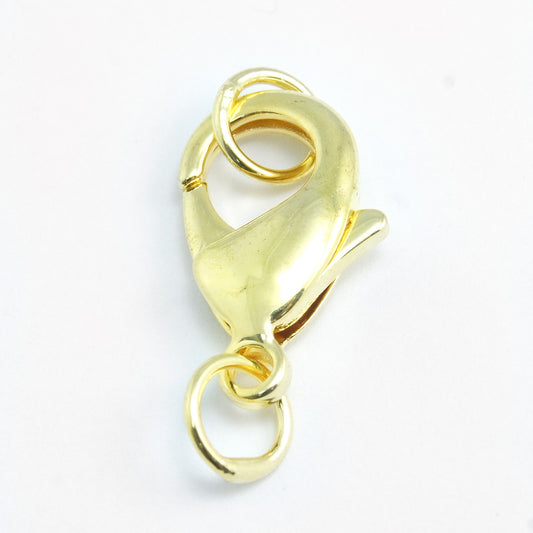 10mm Lobster Claw Clasp - Gold (10 pcs)